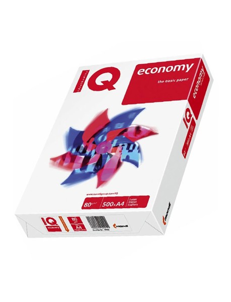 Hartie de copiator IQ ECONOMY A4, 80 g/mp, 200top-uri/palet