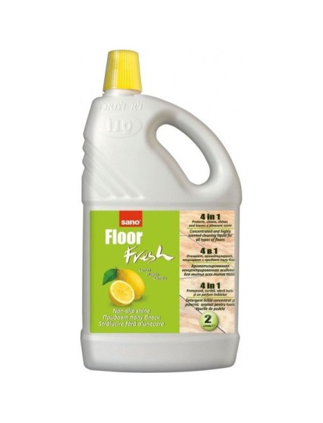 SANO FLOOR FRESH 2L LEMON detergent pardoseli