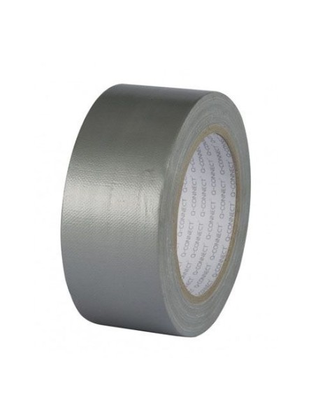 Banda adeziva duct tape, Optima - argintie