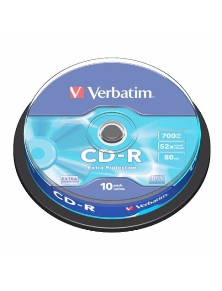  CD-R VERBATIM 80/700MB non-printable bulk/10buc