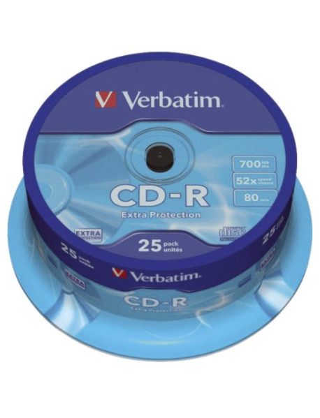  CD-R VERBATIM 80/700MB non-printable bulk/25buc