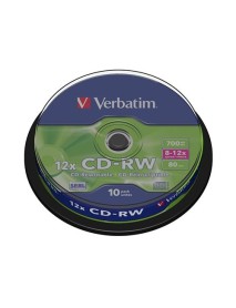 CD-RW VERBATIM 12X, 700MB bulk/10buc