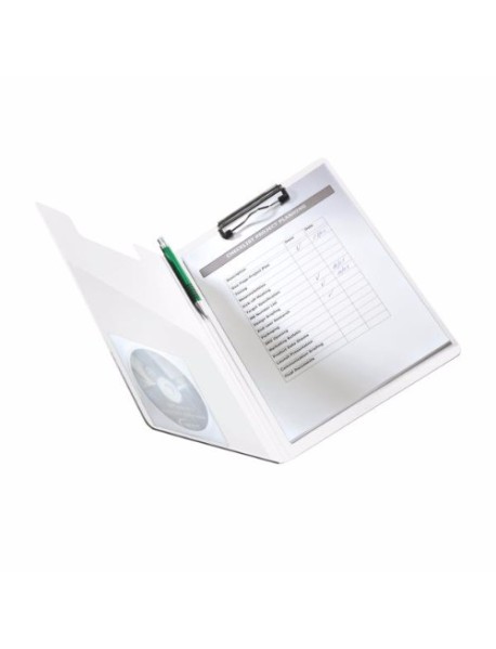 Clipboard dublu, A4 plastifiat PVC - Wow LEITZ