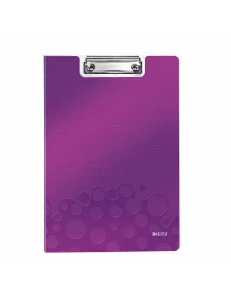 Clipboard dublu, A4 plastifiat PVC - Wow LEITZ