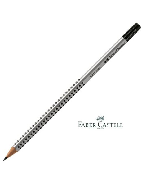 Creion grafit cu guma FABER CASTELL