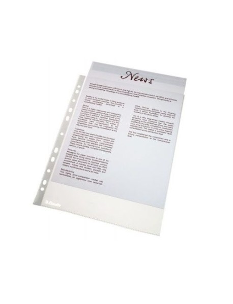 File de protectie ESSELTE - galben transparent