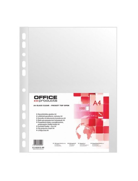 File de protectie documente, cristal - OFFICE PRODUCTS