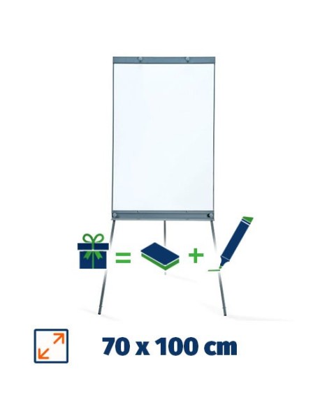 Flipchart magnetic VISUAL, 70x100