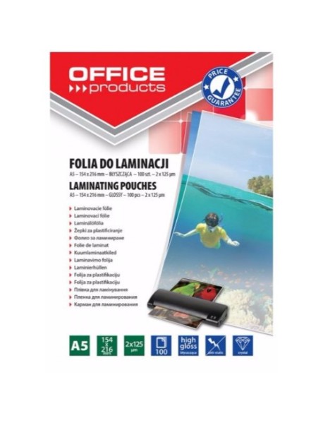 Folii pentru laminare, A5 120 microni - Office Products