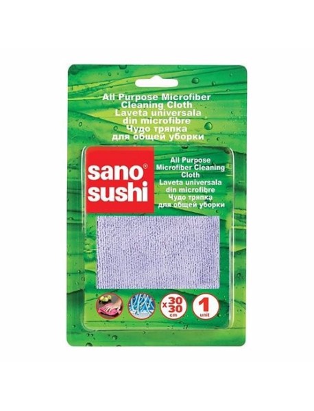 Laveta microfibra SANO Sushi, 30x30 cm