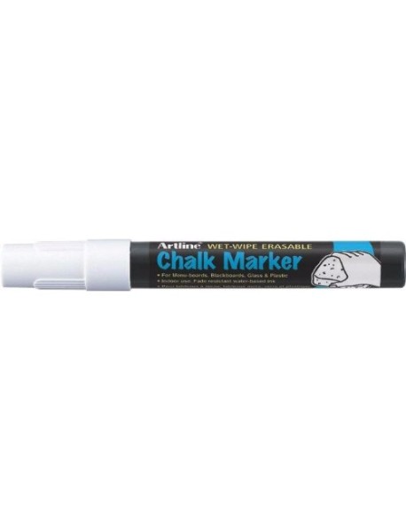 Marker cu creta, pentru table de scris, varf 4.0mm - ARTLINE