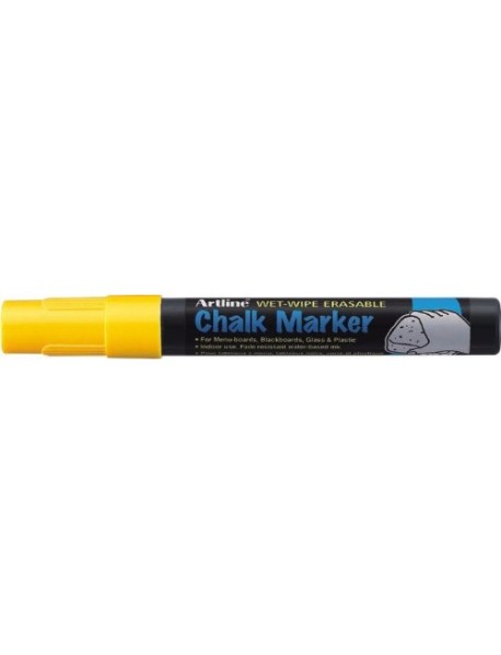 Marker cu creta, pentru table de scris, varf 4.0mm - ARTLINE