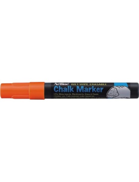 Marker cu creta, pentru table de scris, varf 4.0mm - ARTLINE