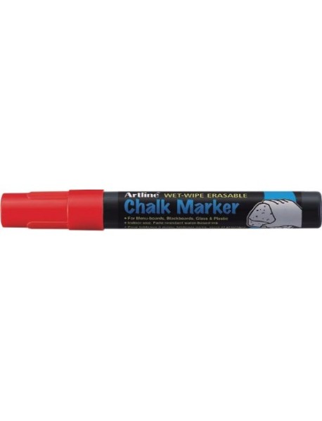 Marker cu creta, pentru table de scris, varf 4.0mm - ARTLINE