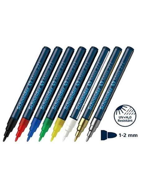 Marker cu vopsea SCHNEIDER Maxx 271 varf 1-2mm