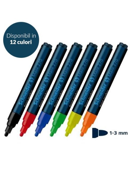 Marker cu vopsea SCHNEIDER Maxx 270 varf 1-3mm