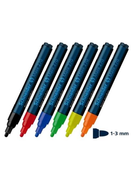 Marker cu vopsea SCHNEIDER Maxx 270 varf 1-3mm