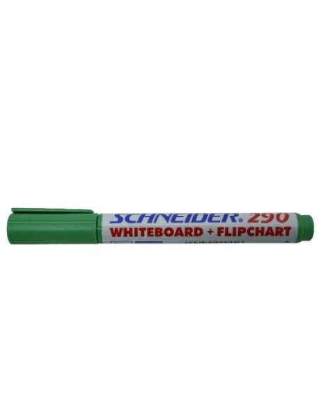 Marker whiteboard si flipchart SCHNEIDER 290, 4buc/set