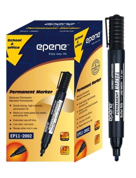 Permanent marker EPENE, varf rotund