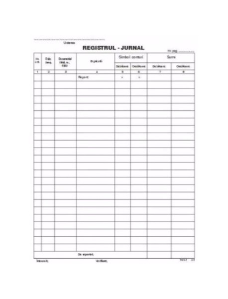 Registru Jurnal