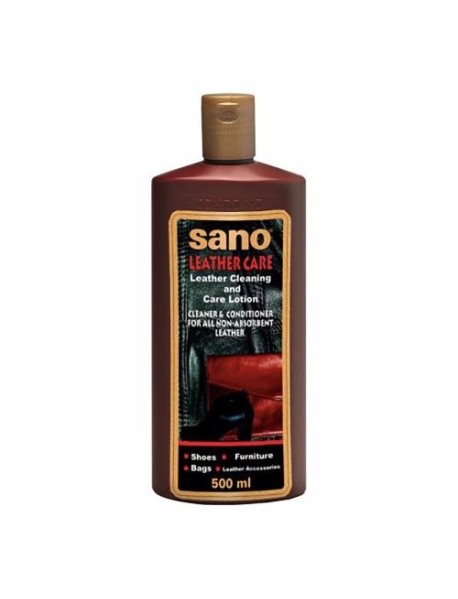 Solutie curatat articole piele SANO Leather Care, 500 ml