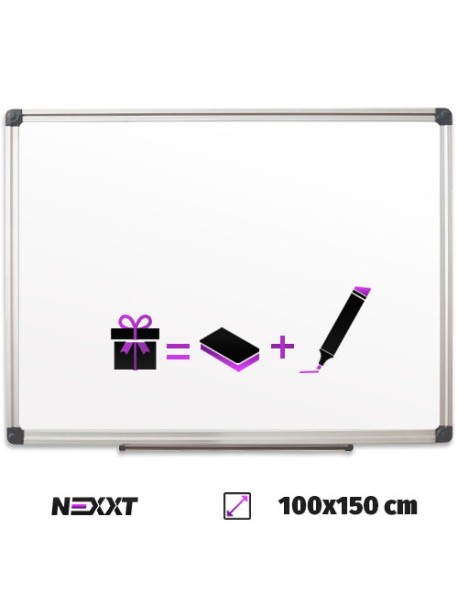 Tabla magnetica (WhiteBoard) 100x150 cm - NEXXT