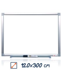 Tabla magnetica alba VISUAL - 120x300 cm