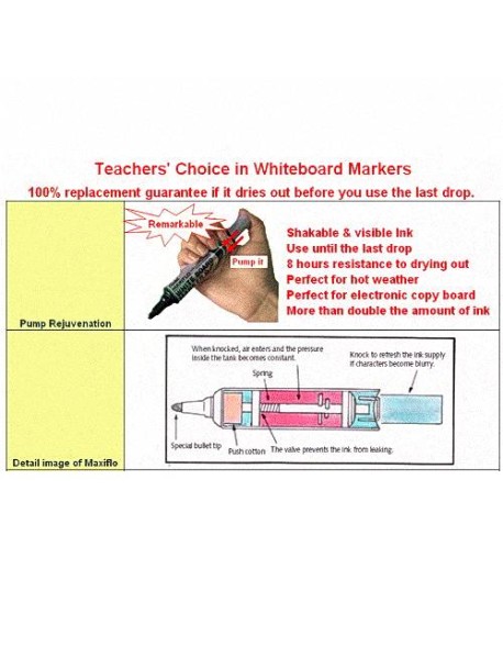 Whiteboard marker PENTEL Maxiflo