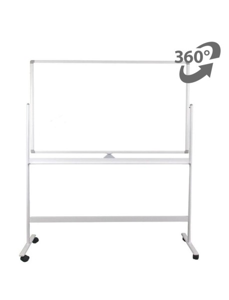 Whiteboard mobil cu 2 fete, 100x150 - VISUAL